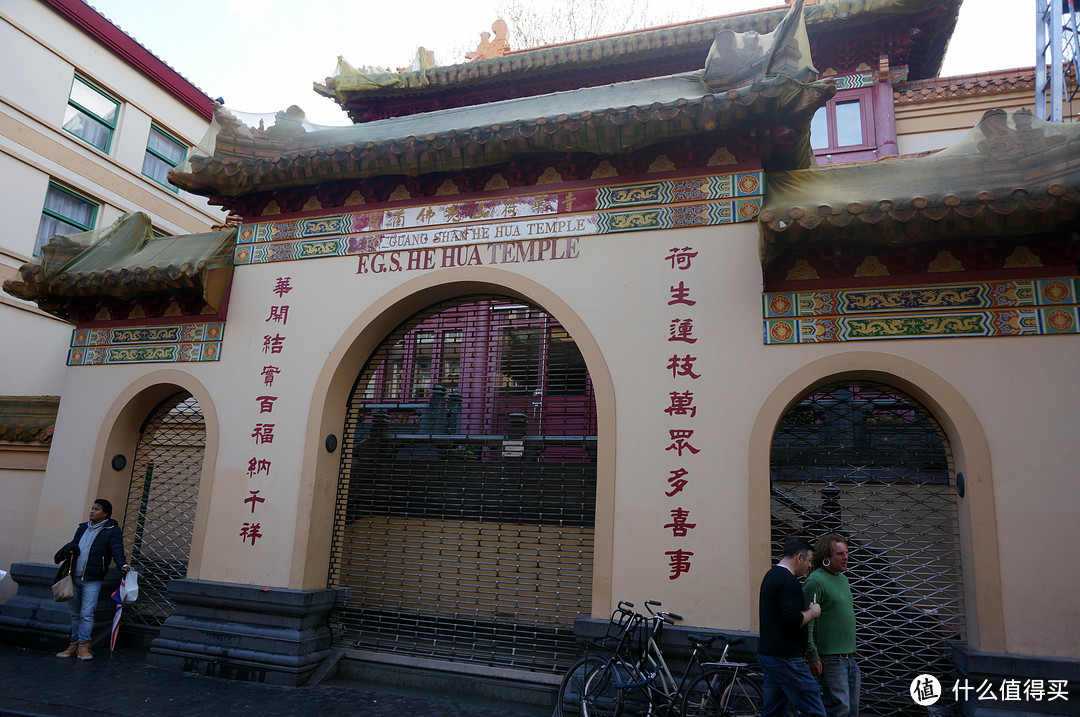 唐人街上的庙宇