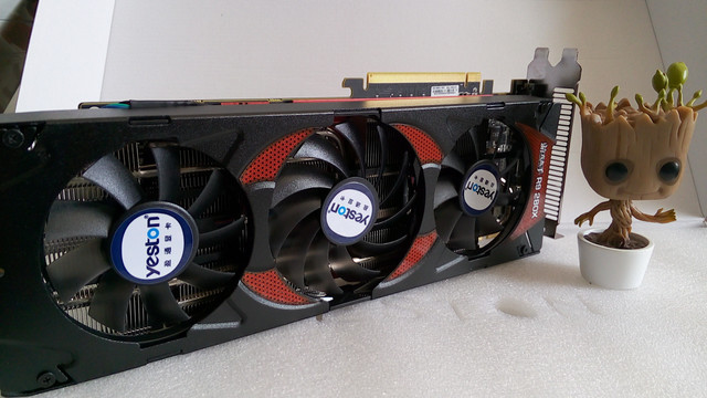 为了gta5 入手的 yeston 盈通 r9 280x -3072gd5 显卡