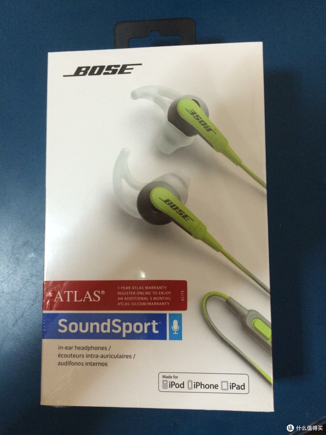 运动好伙伴：BOSE SoundSport 运动耳机开箱