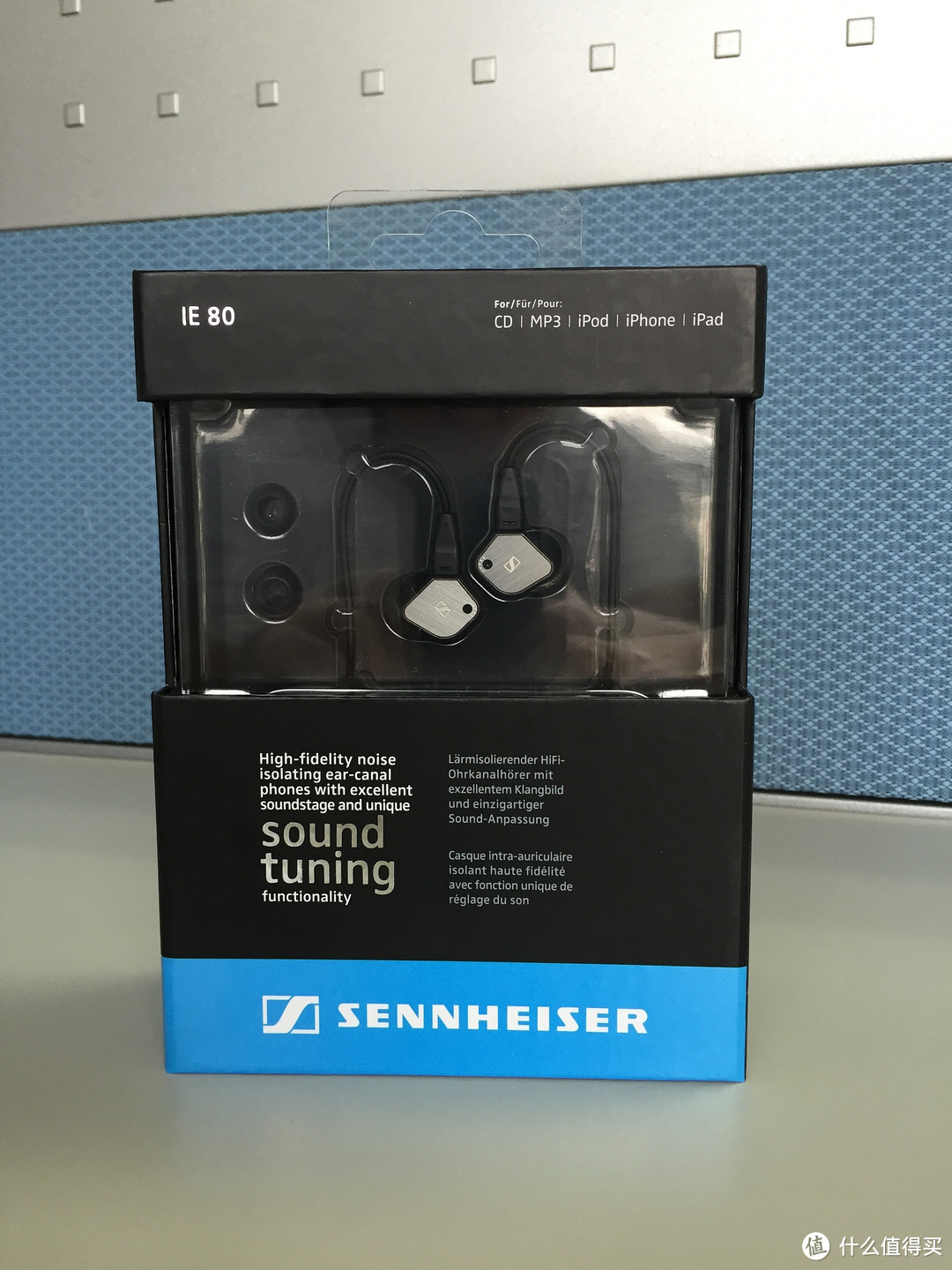 Sennheiser 森海塞尔 IE80 入耳式耳机 开箱初体验
