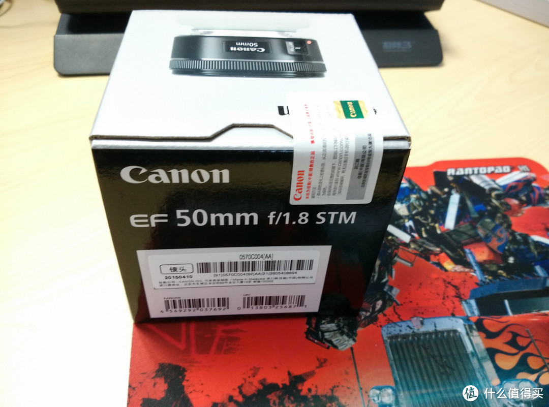 “铁痰盂” Canon 佳能 EF 50/1.8 STM 镜头开箱