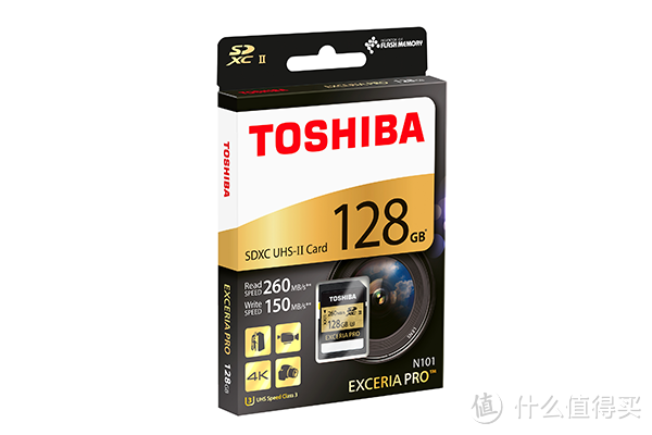 专为4K视频拍摄设计：TOSHIBA 东芝 推出 64GB 和 128GB Exceria Pro SD卡
