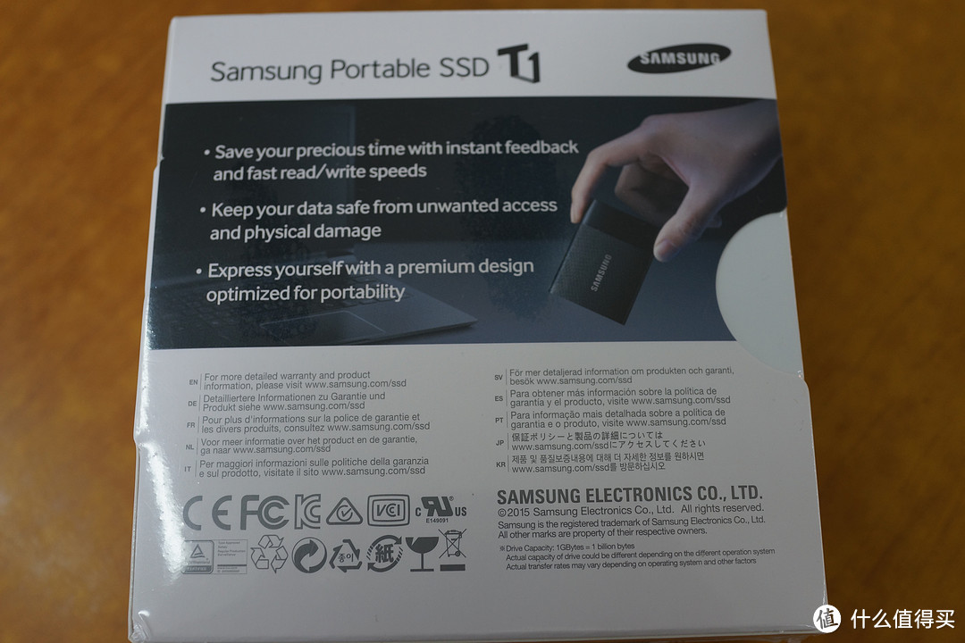 不只是轻薄：SAMSUNG 三星 T1 500G SSD固态移动硬盘