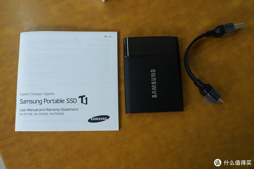 不只是轻薄：SAMSUNG 三星 T1 500G SSD固态移动硬盘