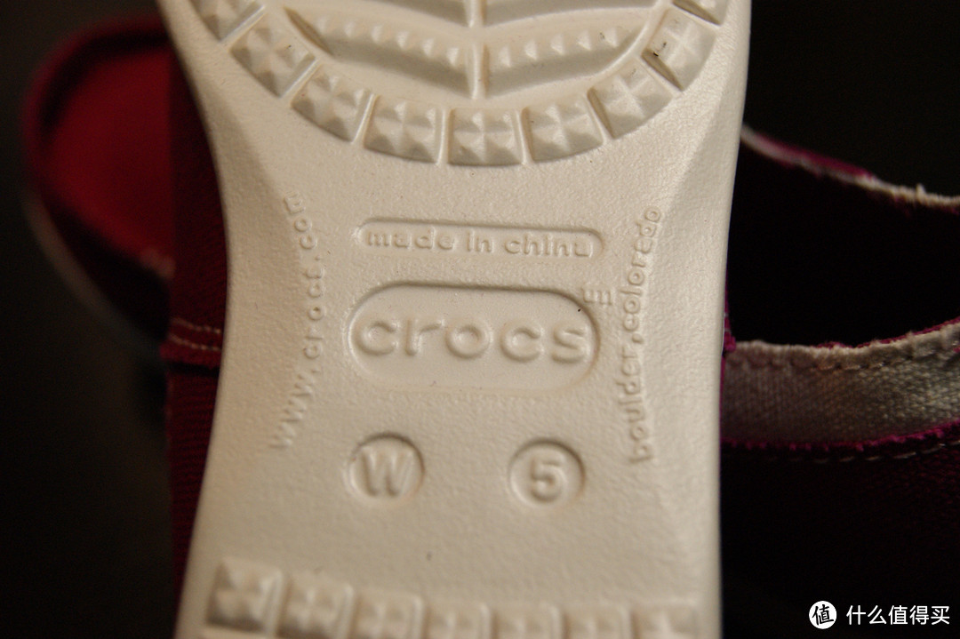Crocs 卡洛驰墨尔本女士帆布鞋开箱+解毒