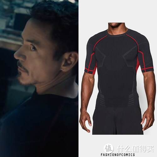 Tony Stark 钢铁侠同款：极具未来感的 Under Armour 安德玛 紧身衣