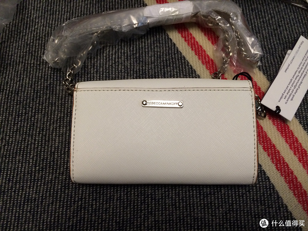 防狼出街神器 REBECCA MINKOFF Mini Wallet On A Chain 真皮迷你铆钉手包