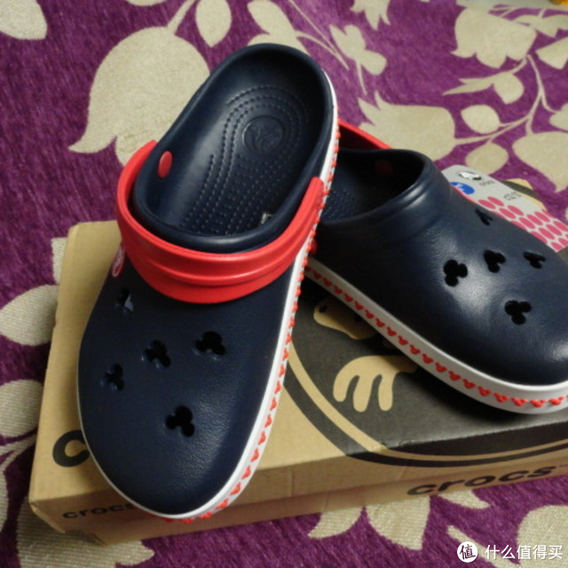 价廉与物美没有兼得：crocs 卡洛驰 童鞋 14609CB Mickey