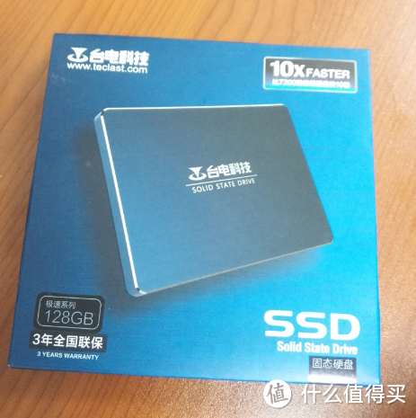 Teclast 台电 128G极速系列2.5英寸SATA-3固态硬盘（SD128GBS800）