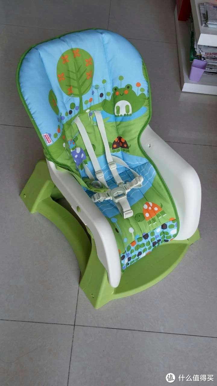 懒癌粑粑的救赎 — Fisher-Price 费雪 四合一宝宝椅 T3644 使用体会