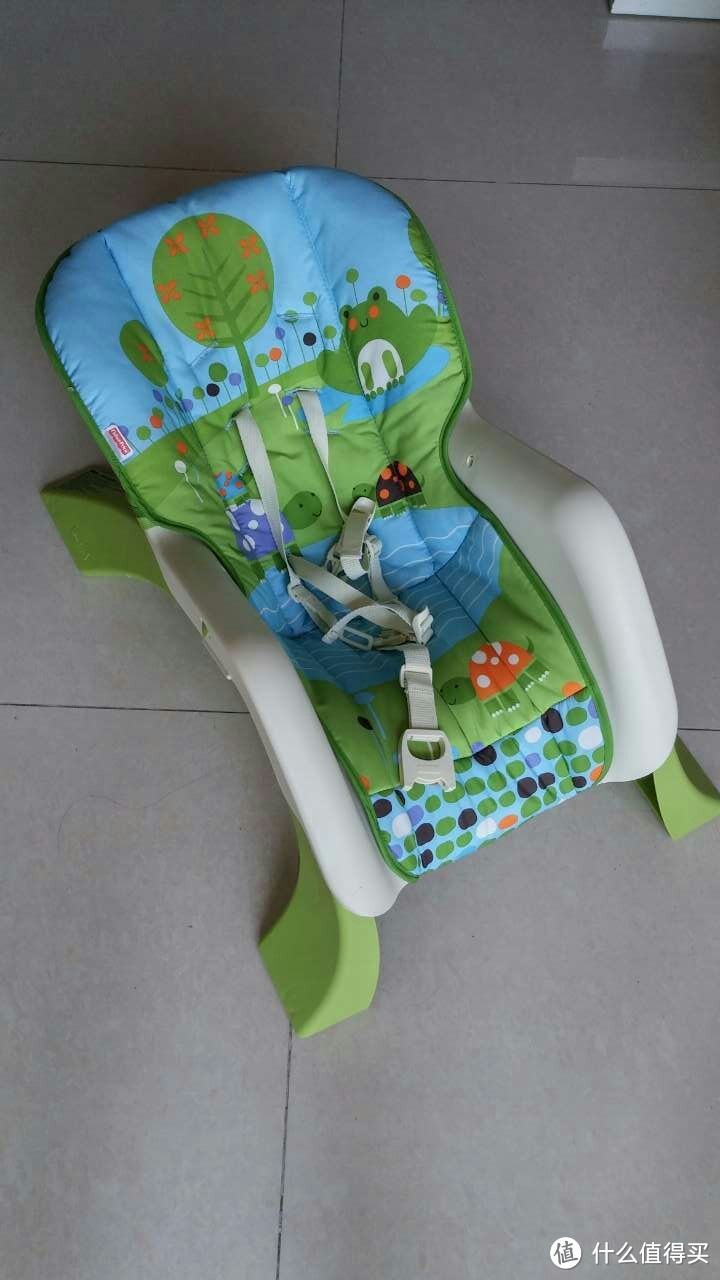 懒癌粑粑的救赎 — Fisher-Price 费雪 四合一宝宝椅 T3644 使用体会