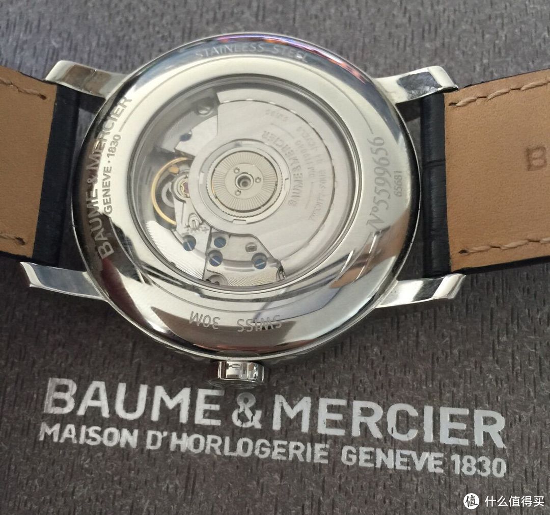 奔三男的生日礼物：Baume&Mercier 名士 M0A08869 机械手表