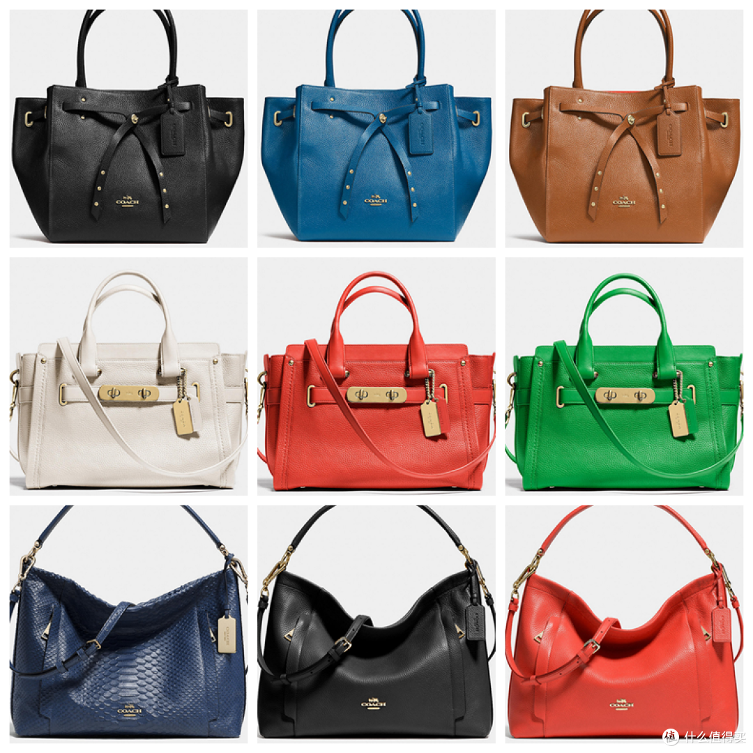 交叉系带 旋转锁扣 Coach 蔻驰15春夏新款手袋选荐 女包 什么值得买