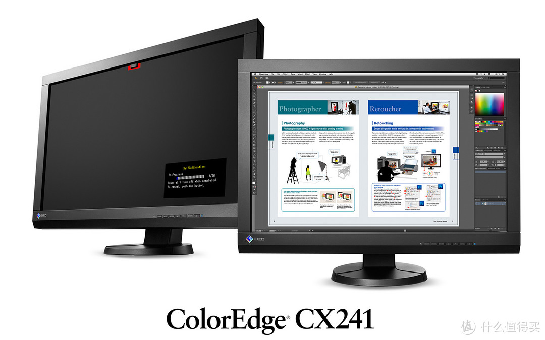 广色域支持自我校准：EIZO 艺卓 发布 ColorEdge CX241 专业显示器