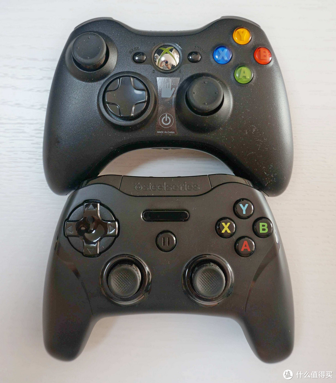 和xbox360手柄对比