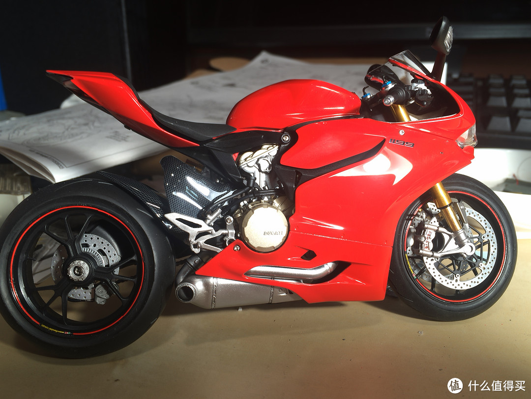 摩托中的法拉利—ducati 1199 Panigale s（田宫模型）