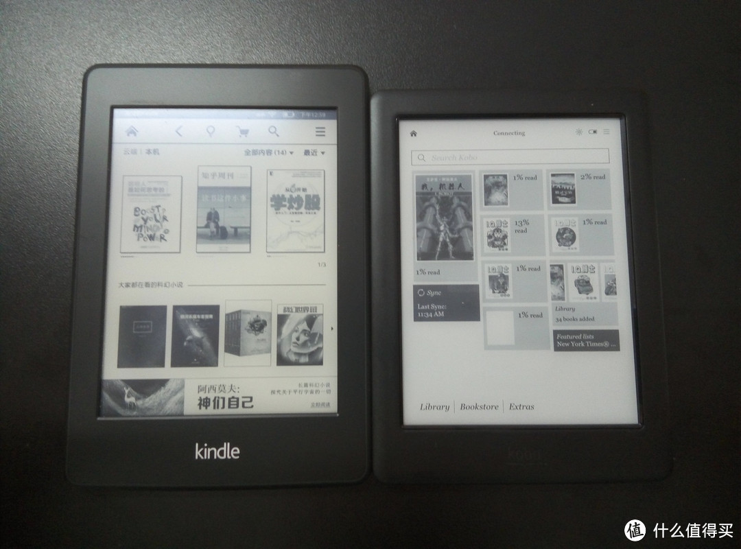 Kobo glo HD 电子书阅读器海淘经历及开箱简评