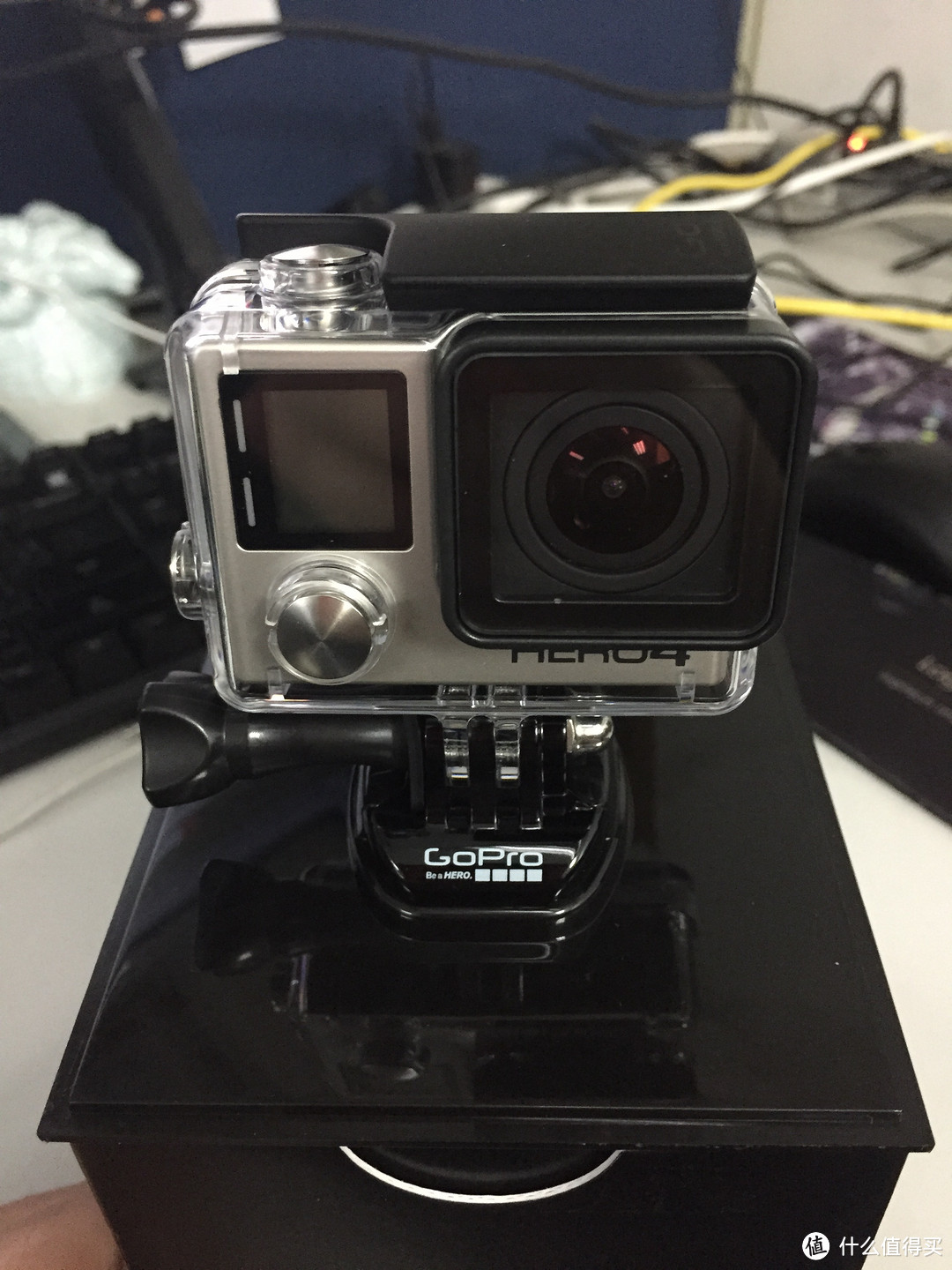 入手 GoPro Hero4 黑色旗舰版运动摄像机及一堆配件