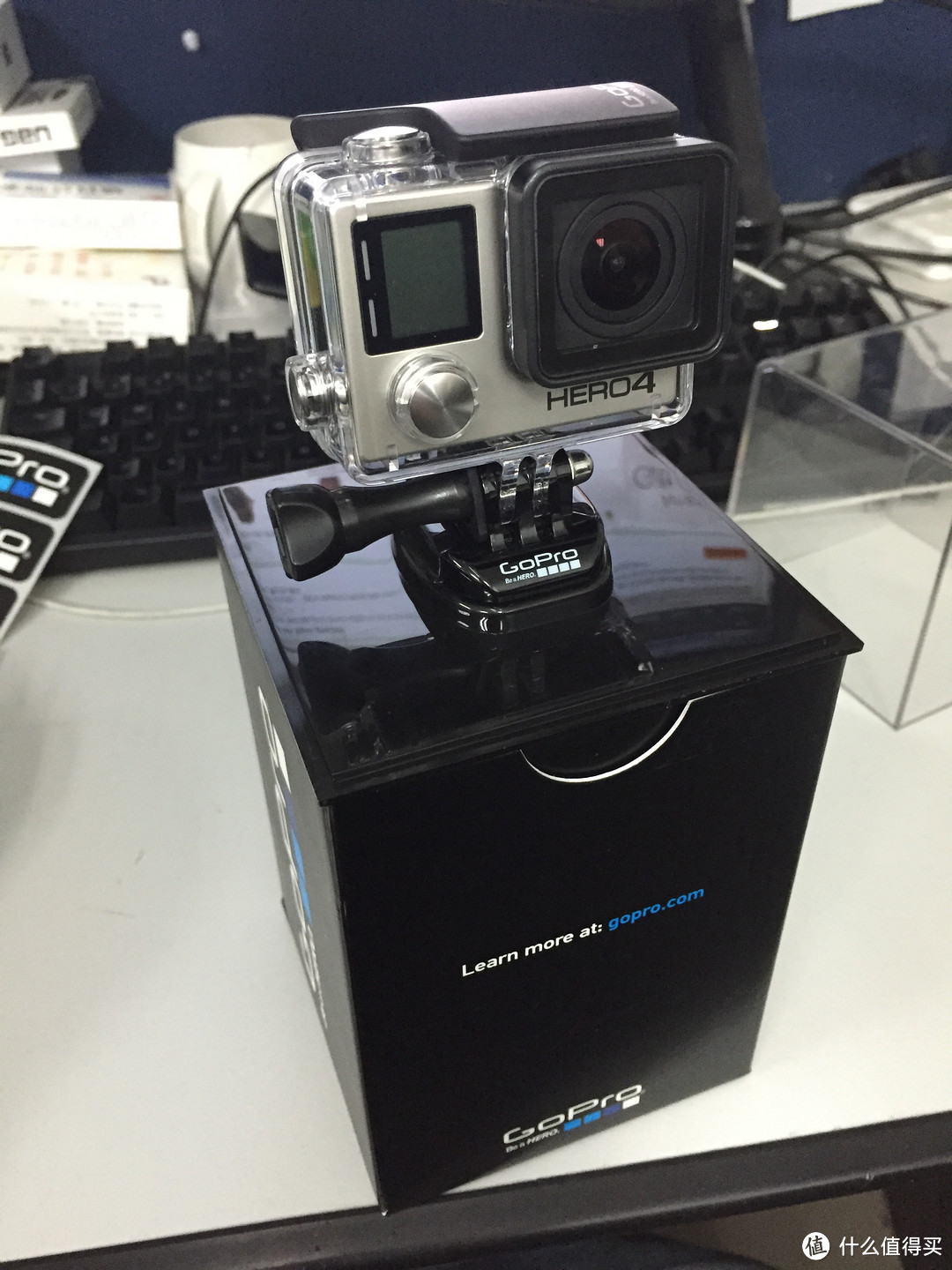 入手 GoPro Hero4 黑色旗舰版运动摄像机及一堆配件