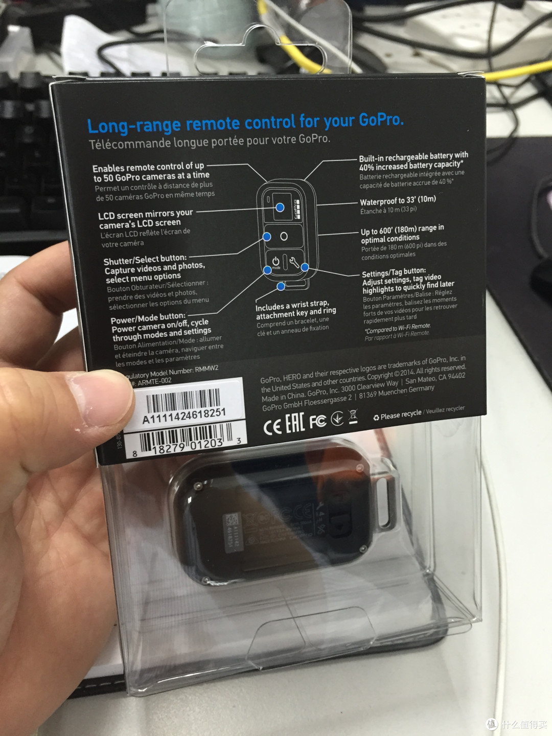 入手 GoPro Hero4 黑色旗舰版运动摄像机及一堆配件