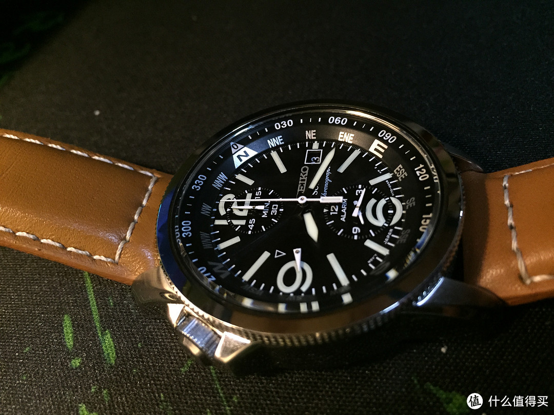 文艺青年的第一块表：Seiko 精工 SSC081男款光动能手表