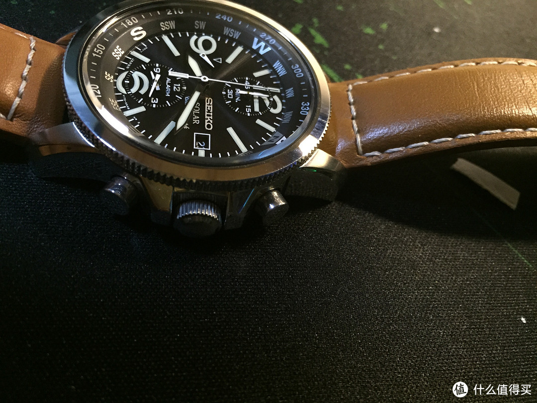 文艺青年的第一块表：Seiko 精工 SSC081男款光动能手表