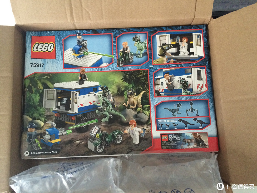 给孩子们的六一儿童节礼物：LEGO 乐高 Jurassic World 侏罗纪世界系列