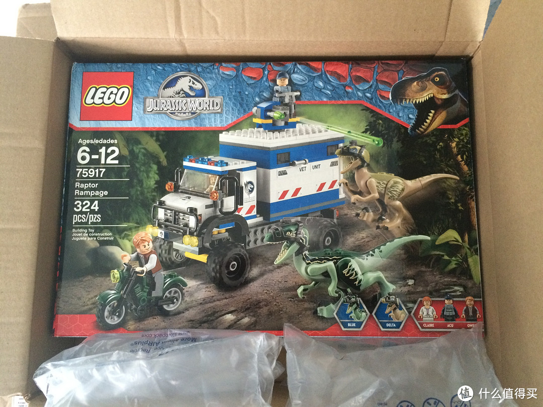 给孩子们的六一儿童节礼物：LEGO 乐高 Jurassic World 侏罗纪世界系列