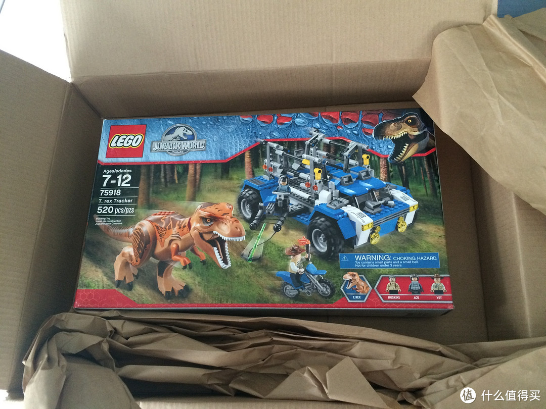 给孩子们的六一儿童节礼物：LEGO 乐高 Jurassic World 侏罗纪世界系列