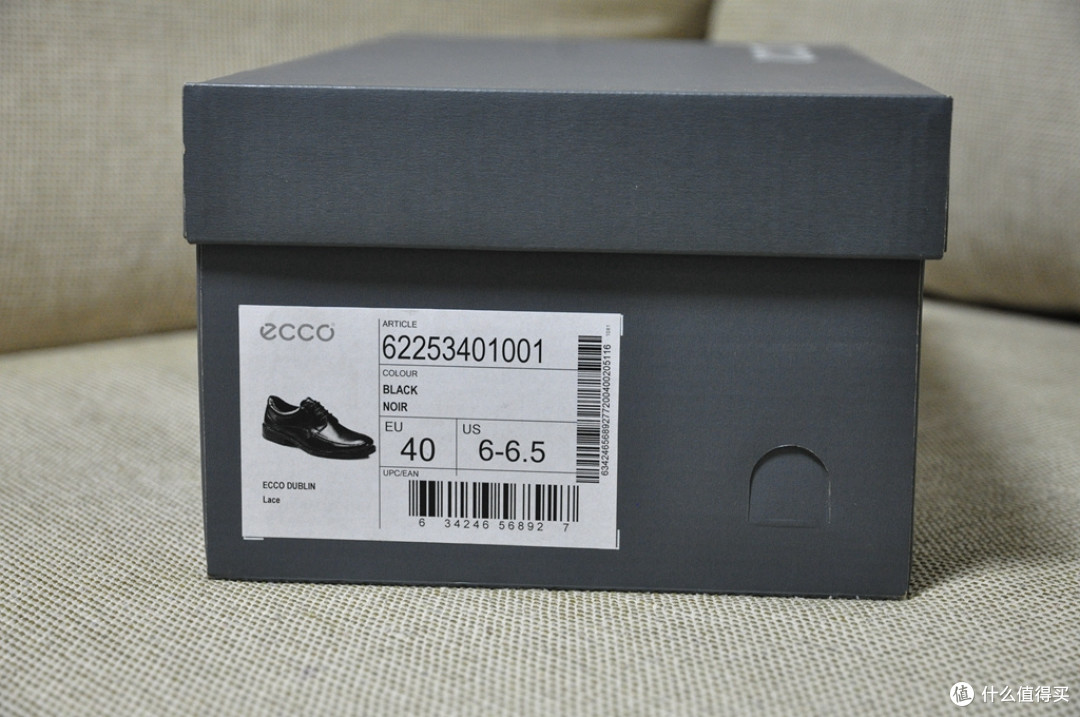 ECCO 爱步 Dublin 都柏林牛津鞋入手体验