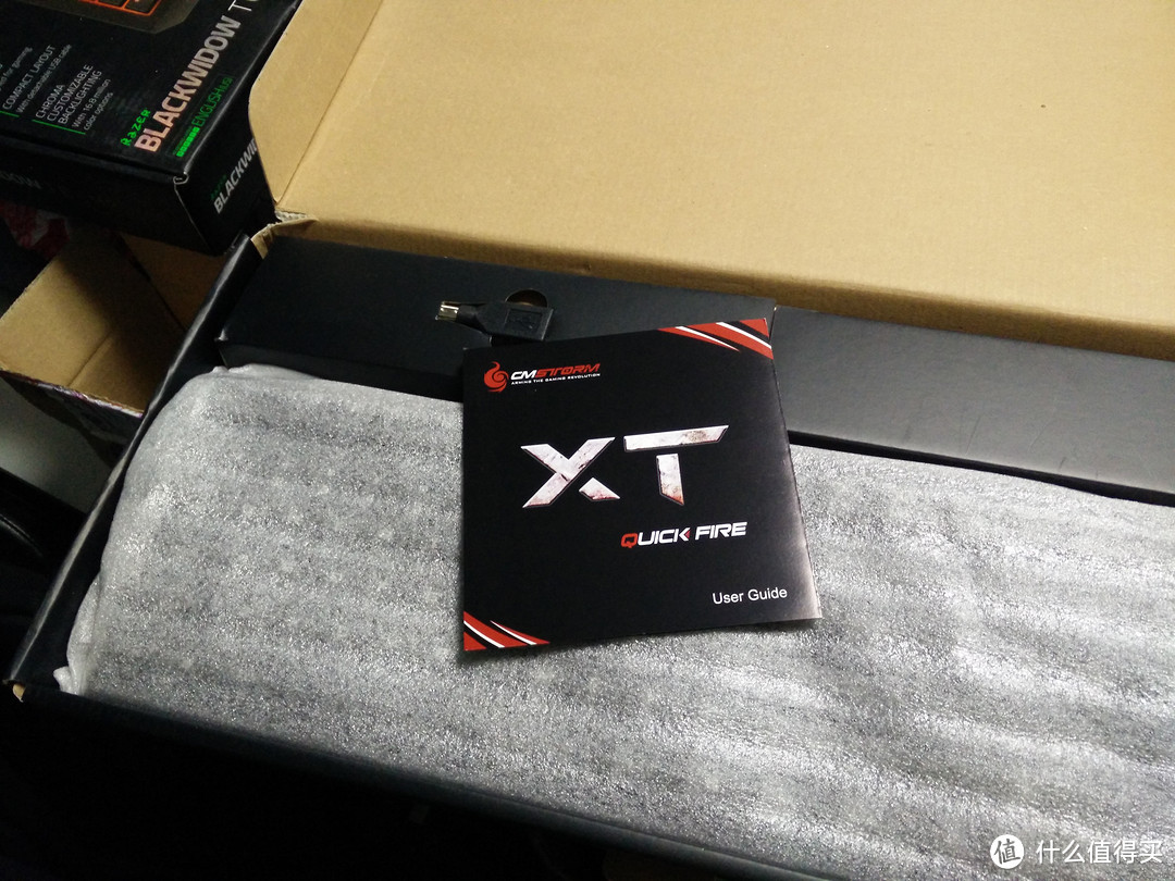 CoolerMaster 酷冷至尊 烈焰枪 XT版 键盘开箱晒单