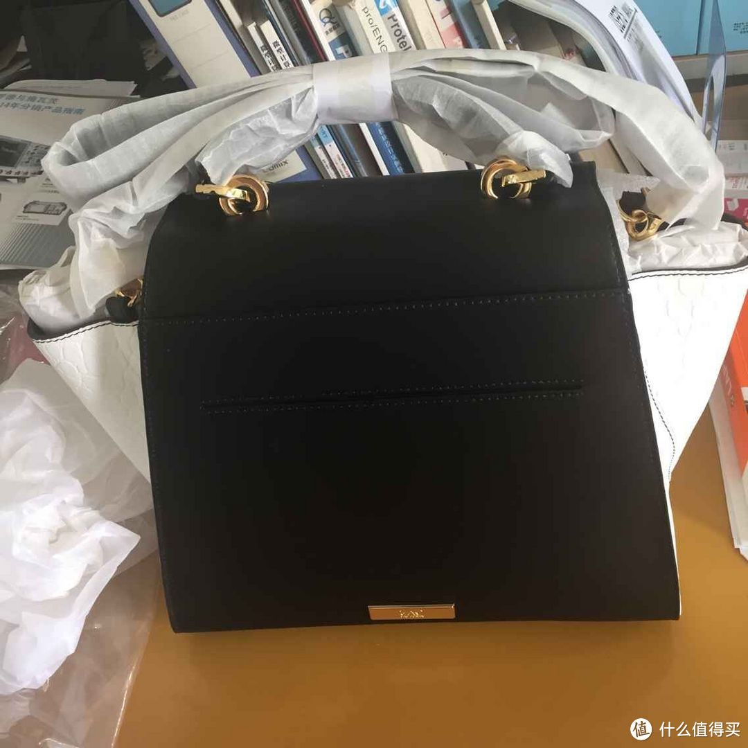 ZAC Zac Posen Eartha系列 Colorblock Leather Satchel 女款拼色手提包