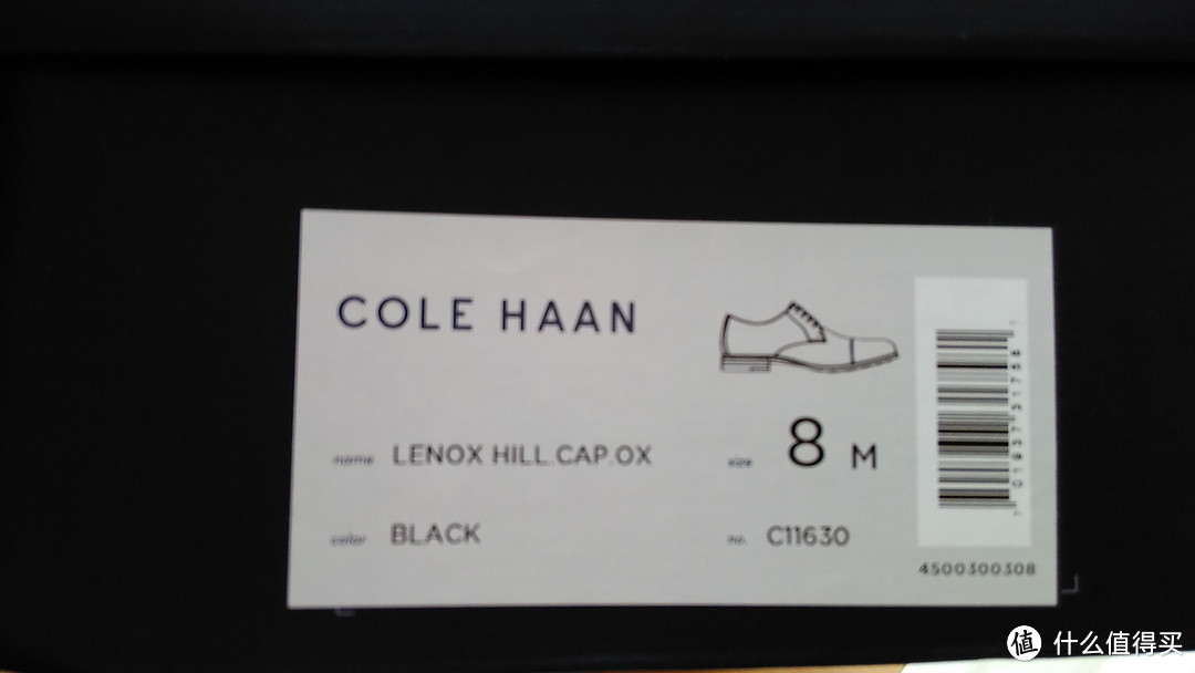 第一次海淘：Cole Haan Lenox Hill Cap Oxford 男士正装皮鞋