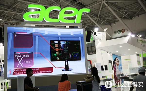 多产又多彩：acer 宏碁 携笔记本、智能手环、曲面显示器等产品亮相台北电脑展