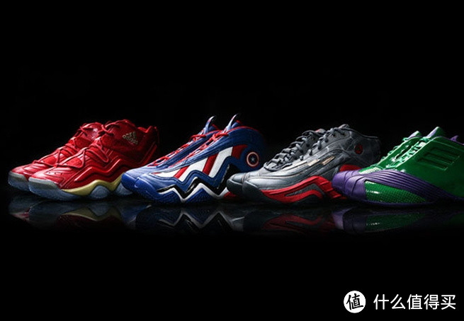 超级英雄与巨星合体：adidas 阿迪达斯 推出 复仇者联盟系列篮球鞋