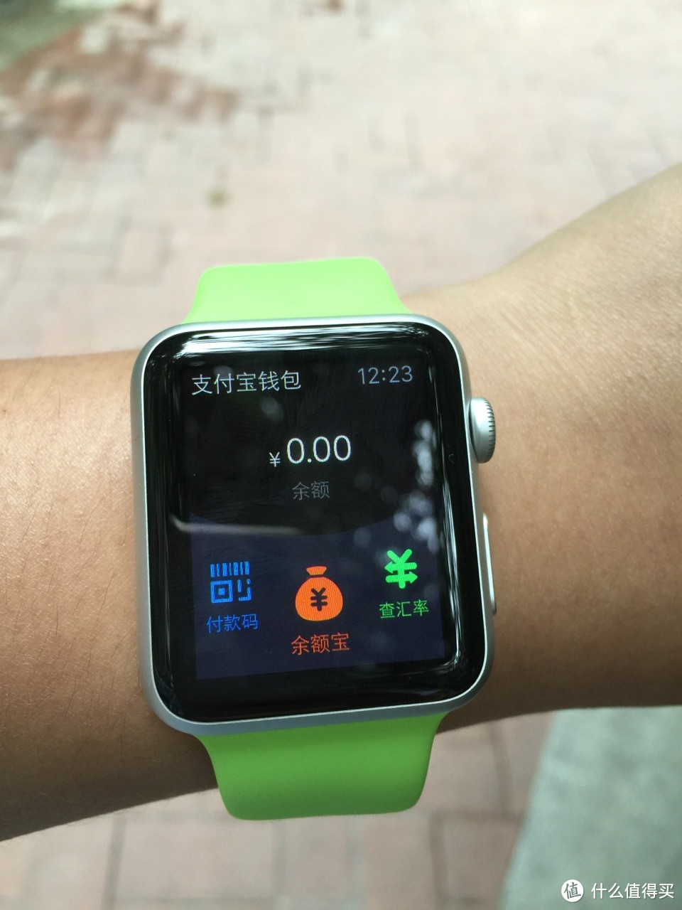 夏日骚绿Apple Watch Sport 42mm开箱及第一日尝鲜体验