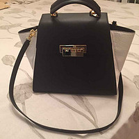 ZAC Zac Posen Eartha系列 Colorblock Leather Satchel 女款拼色手提包