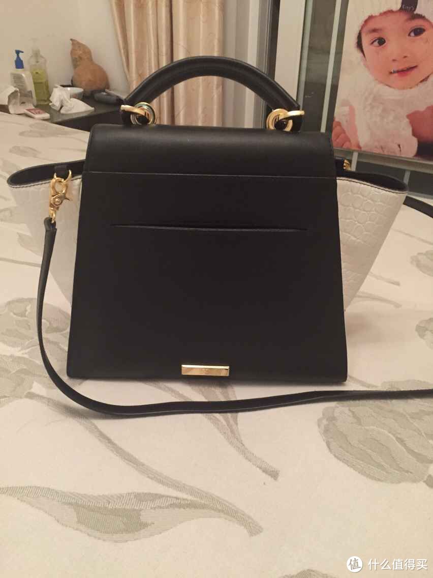 ZAC Zac Posen Eartha系列 Colorblock Leather Satchel 女款拼色手提包