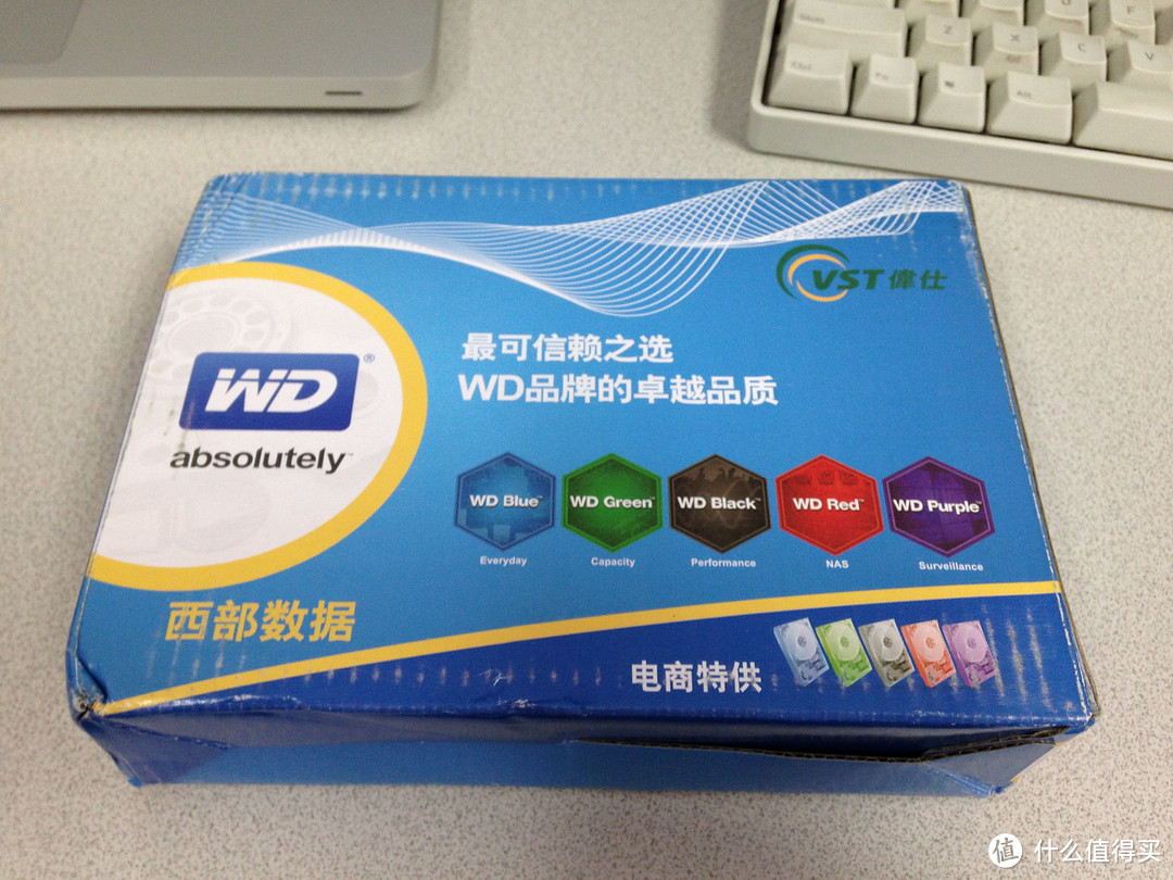 WD 西部数据 红盘 4TB 台式机硬盘选购及检测过程