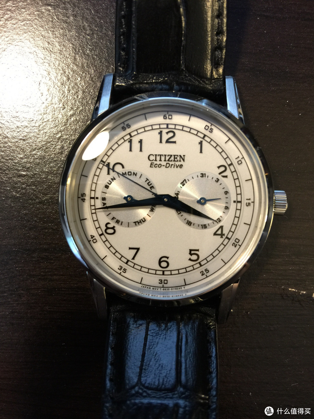 最爱小蓝针：CITIZEN 西铁城 Eco-Drive AO9000-06B 男款光动能腕表