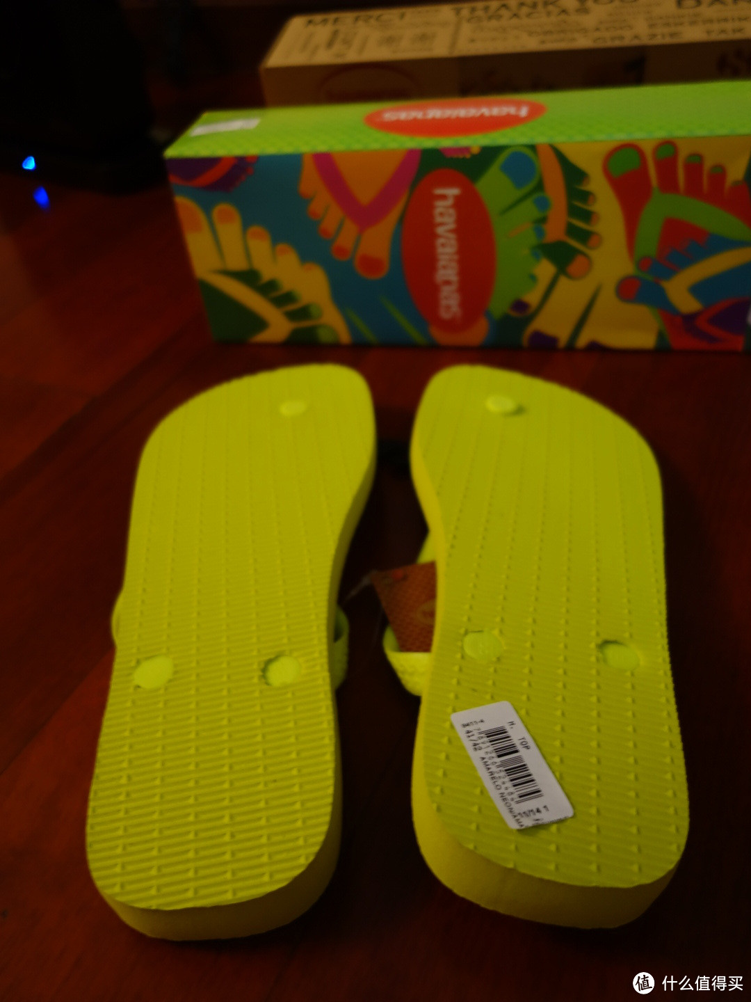 夏日的味道：havaianas 哈瓦那 TOP系列柠檬黄人字拖