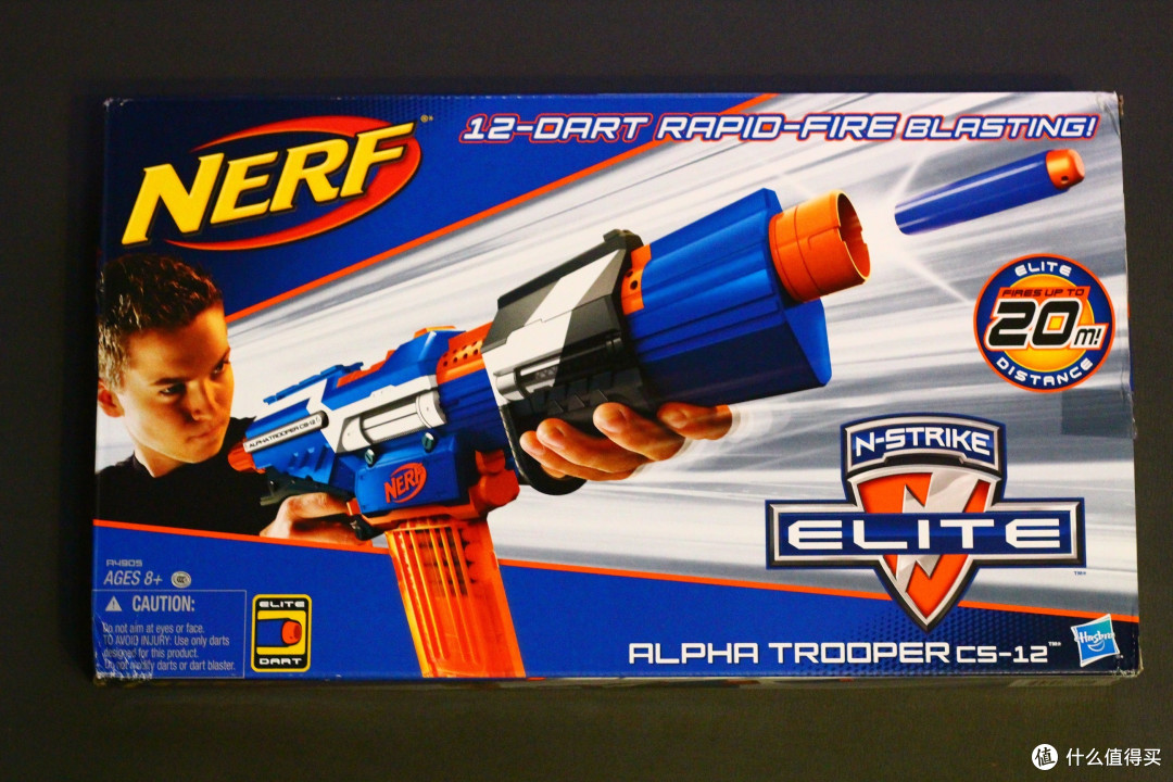 hasbro 孩之宝 nerf n-strike elite 系列晒单 篇二:a4905 伞兵cs-12