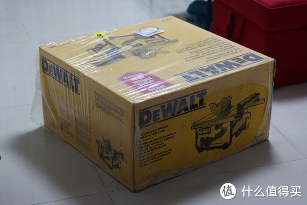 张大妈首晒 DEWALT 得伟 DW745 台锯