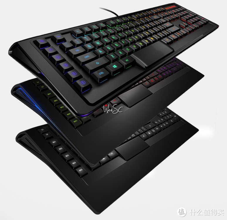 两年之殇，十年重剑 - SteelSeries APEX M800 QS1(RGB)机械轴键盘-和MX RGB对撕一把