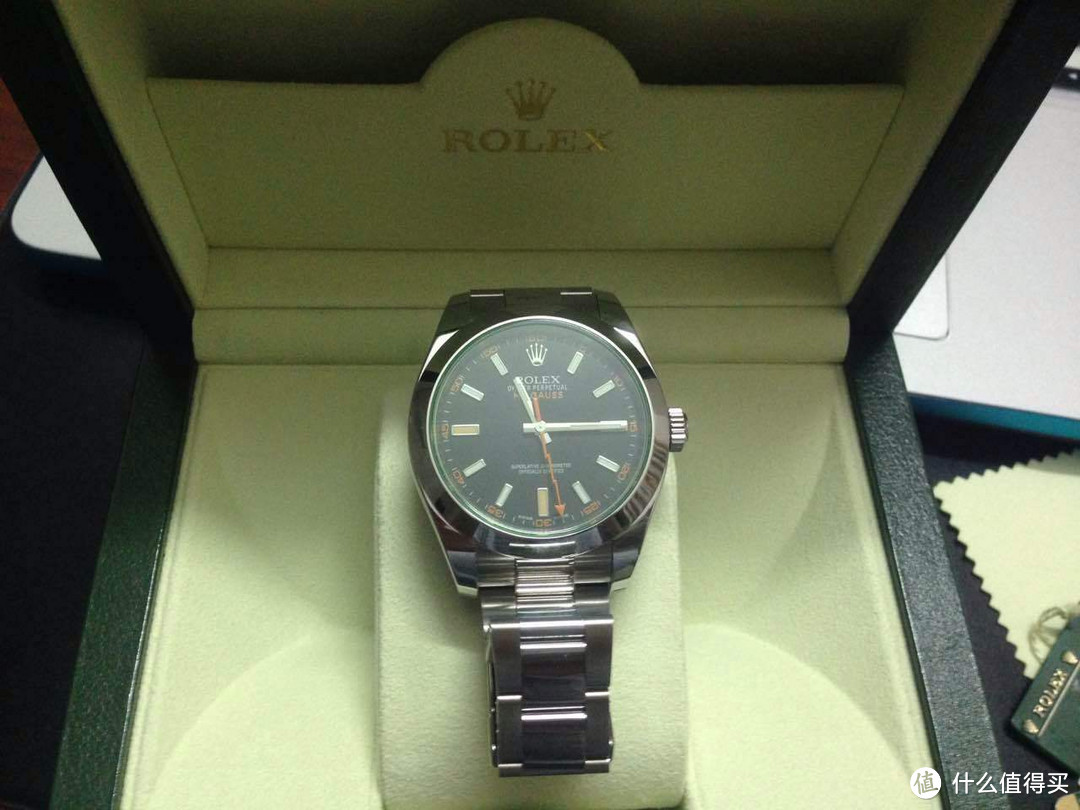 ROLEX 劳力士 机械男表 116400-GV-72400 和 DIY钻戒