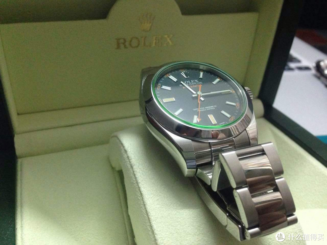 ROLEX 劳力士 机械男表 116400-GV-72400 和 DIY钻戒