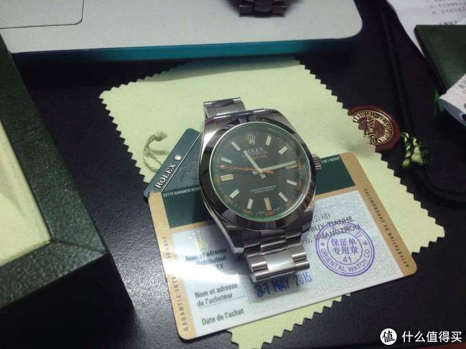 ROLEX 劳力士 机械男表 116400-GV-72400 和 DIY钻戒