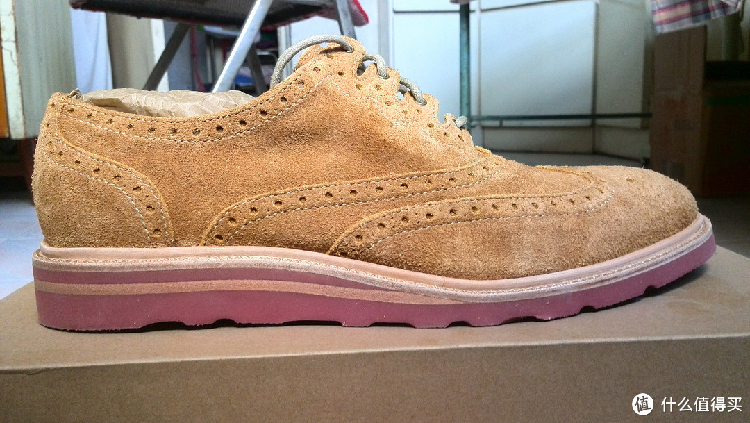 夏日的一抹亮色：Cole Haan Christy Wdg Ghilley 经典雕花男鞋