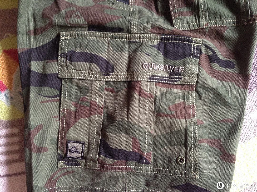 备战酷夏:Quiksilver 奇克尚风 迷彩短裤