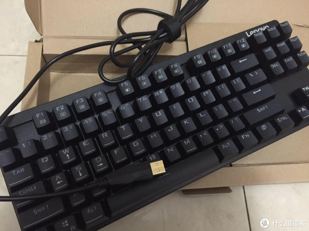 Lenovo 联想 MK100 87键 机械键盘简单分享